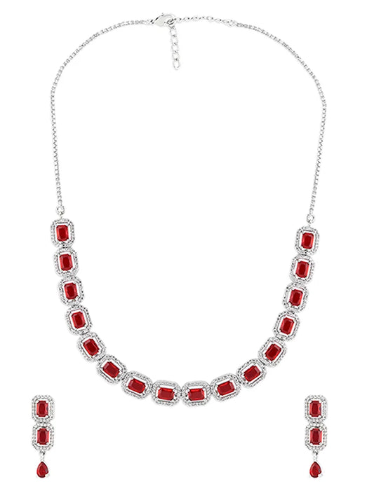 Ruby Stone Necklace - Make a Powerful Statement