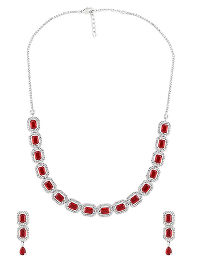 Ruby Stone Necklace - Make a Powerful Statement