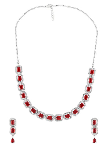 Ruby Stone Necklace - Make a Powerful Statement
