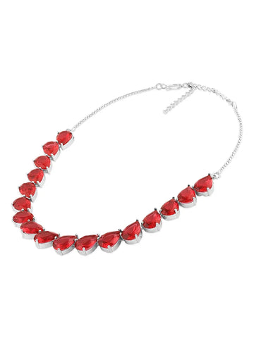 Crimson Allure Set - She Wore Fire Around Her Neck
