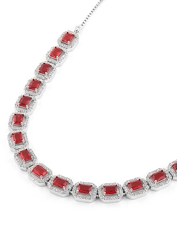 Ruby Stone Necklace - Make a Powerful Statement