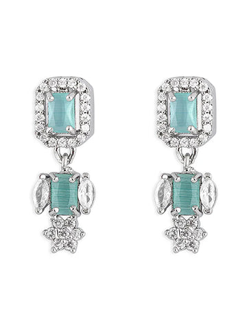 Aqua Luxe Statement Set - Glamour with a Splash of Serenity