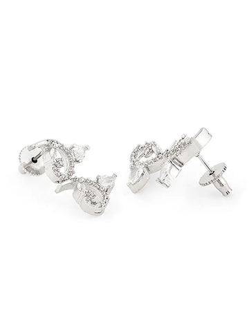 Shimmering White Stone American Diamond Set - Timeless Beauty of Real Diamonds