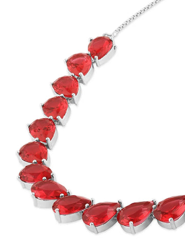 Crimson Allure Set - She Wore Fire Around Her Neck