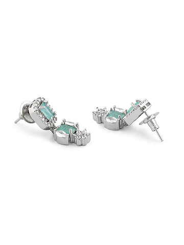 Aqua Luxe Statement Set - Glamour with a Splash of Serenity