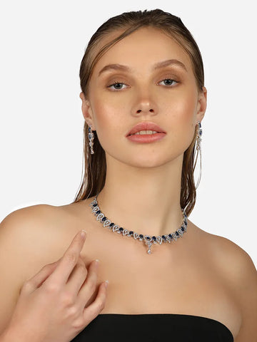 Sapphire Serenade Set - Wrapped in Midnight Blue and Dreams