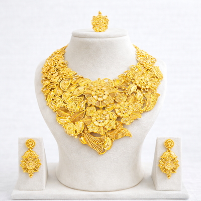 24 carat Gold Platted Necklace for Women