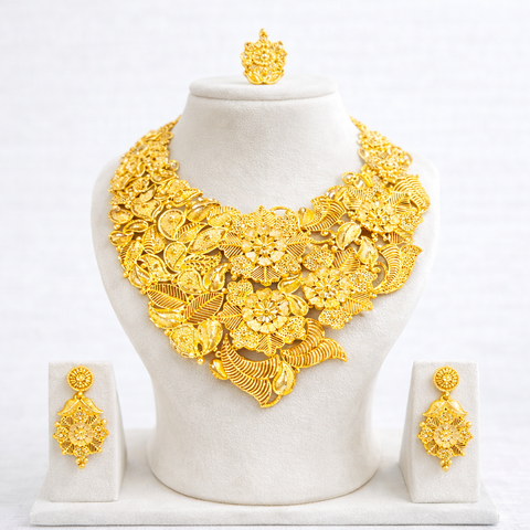 24 carat Gold Platted Necklace for Women