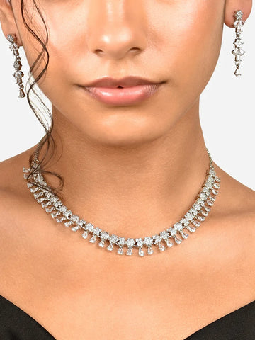 Crystal Cascade Set - Drape Yourself in Sparkle